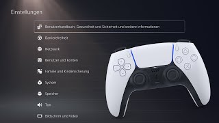 Alle PS5 Einstellungen erklärt Playstation 5 Menü Video Einstellungen Audio Einstellungen [upl. by Relluf]