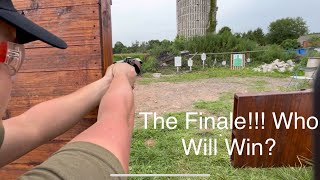 Competitive revolver shooting contest part 33 of the summer shoot snubnose jframe revolvers [upl. by Michel]