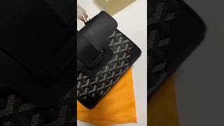 Goyard Saigon Souple Bag Black [upl. by Haonam650]