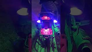 LED lights modifications in Discover BikeModifiedBikeRidermodified viralshorts shorts trending [upl. by Eidas]