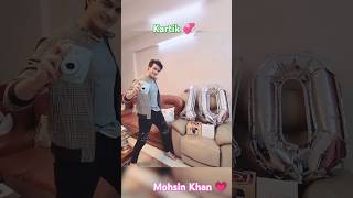 Mohsin Khan 💗 shivangi Joshi ✨👍love ytshorts yrkkhkaira 👍✨💗 [upl. by Tnias]