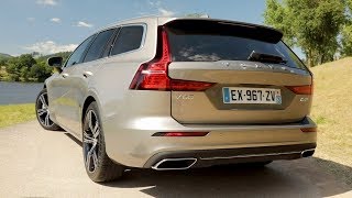 2018 Volvo V60 D4 Inscription  Pebble Grey  Exterior Interior France [upl. by Alleyn]