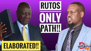 IF PRESIDENT RUTO WANTS TO BE REELECTED HE HAS TO DO THIS [upl. by Anahoj]