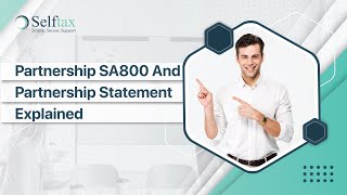 Partnership SA800 with Partnership Statement Explained  Selftax Ltd [upl. by Salene697]