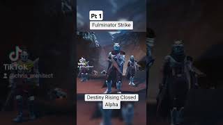 DestinyRising Fulminator Strike pt1 💀 destiny2clips destinymobile destiny2 fypシ gachameme [upl. by Thaddus530]