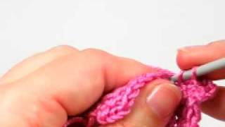 GANCHILLO  CROCHET  Punto medio alto  Half double crochet [upl. by Nyrroc112]