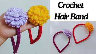 Crochet Head Band for Kids  Crochet Head Band Tutorial  Crochet For Beginners  Crochet Fashion [upl. by Surtimed]