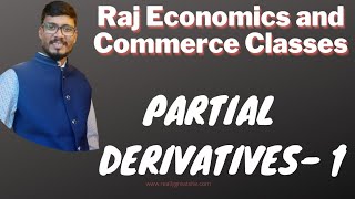 Partial derivatives Part 1 Mathematical Economics [upl. by Aikenahs]