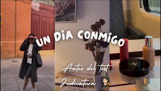 Un día conmigo antes del test judicatura  VLOG Medio día de descanso [upl. by Engud]