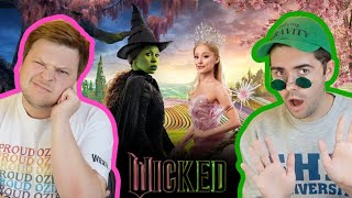 reacting to the new WICKED trailer  theatre fan analysis of the Wicked movie trailer [upl. by Flin]