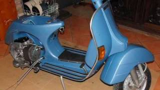 Restauro Vespa P200E 1981 [upl. by Naud825]