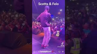 Scotts Maphuma amp Felo Le Tee perform Iwishiwishi amapiano dance [upl. by Cleave]