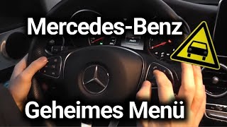 Mercedes Benz  Verstecktes Menü viele Modelle [upl. by Wincer]