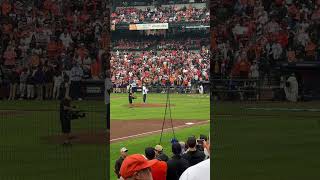 Scott Van Pelt throws out first pitch 2024 Wild Card Game 1 Kansas City Royals vs Baltimore Orioles [upl. by Bendick]