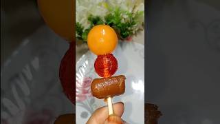 Alpenliebe Jelly With Cadbury Choclairs Gold Coffee Chocolate Popsicle 🍡shorts shortsviral viral [upl. by Travis392]