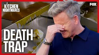 Gordon Ramsay Shuts Down “Death Trap” Diner  Kitchen Nightmares [upl. by Eiramanit]