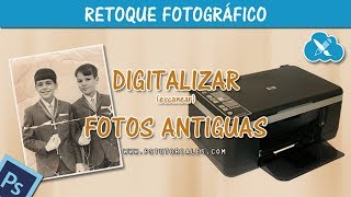 Como digitalizar o escanear fotos antiguas [upl. by Blair]