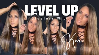 Level Up Introducing the New Glueless Wig Freetress Equal Level Up 13x5 FrontalKeri [upl. by Rashida]