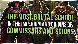 The INSANE Trials Of Becoming Commissar And Tempestus Scion  Warhammer 40K Lore [upl. by Anir]