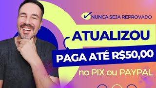 APP PAGANDO via PIX ou PAYPAL │ Até R5000 na Conta com PESQUISAS que NUNCA Reprovam MeSeems [upl. by Debbie]