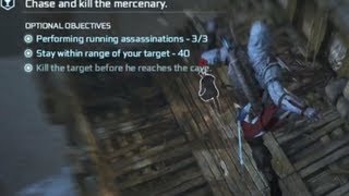 Dead Chests Treasure  Full Sync  running assassinationsKill the target before the cave  AC3 [upl. by Langdon]