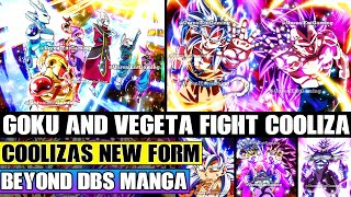 Beyond Dragon Ball Super Goku And Vegeta Fight Cooliza Coolizas NEW Transformation Unleashed [upl. by Azeret313]