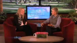 Dakota Fanning on Ellen 20091116 [upl. by Suirtemid]