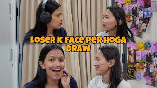 The Whisper Challenge with sister 😜😂 Varsha Thapa [upl. by Hewie670]