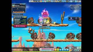 GMS Maplestory  LV 267  Lynn Rates at Outlaw Infested Waste 1 [upl. by Aicirtel57]