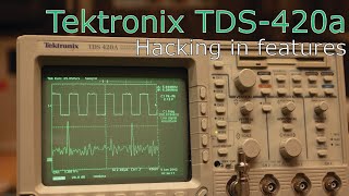 Tektronix TDS 420a adding extended options [upl. by Alexander225]