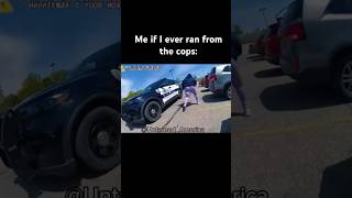 Funny police chase caught on bodycam🤣 funny police crime cops memes crazy viral shorts fyp [upl. by Janeen]