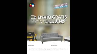 LLegaron los BlackDays Homecenter la mejor temporada para comprar lo que siempre has querido ​ [upl. by Oiligriv]