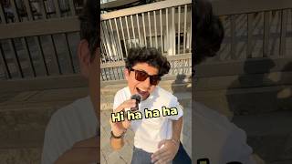 Batao kitna hota hai😂 prank reaction public publicreaction funny nostalgia bachpan [upl. by Shevlo]