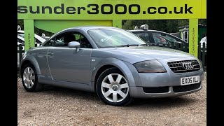 AUDI TT 18 TT Auto 3dr 2005 • 89000 miles • Petrol • Automatic [upl. by Cassil]