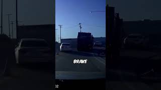 Insane Road Rage Incident Between Trucker And Reckless Driver 😳 [upl. by Jemy]