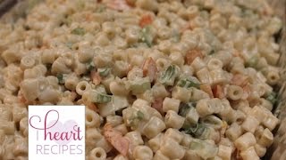 Creamy Macaroni Salad  I Heart Recipes [upl. by Vyse]