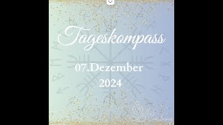 Tageskompass 07122024 – Balance und Überwindung von Hindernissen [upl. by Ridgley358]