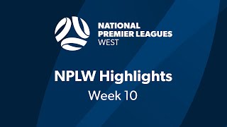 2024 NPLWA  Womens Round 10 [upl. by Brennan429]