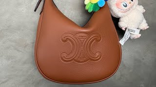 Celine Heloise Bag Cuir Triomphe Review [upl. by Anaiuq531]