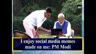 I enjoy social media memes made on me PM Modi [upl. by Smada862]