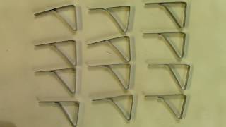 BEST Stainless Steel Tablecloth Clips EBOOT 12 Pack REVIEW [upl. by Menis778]