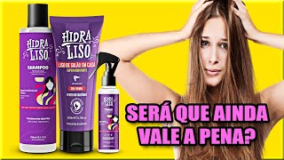 Hidraliso Liso de Salão Em Casa  Hidraliso Como Usar  Progressiva Hidraliso Cabelo Crespo [upl. by Eudoca]