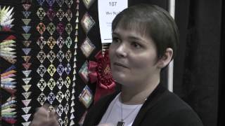 Angela Petrocelli Wins 2nd Place in the Large Quilts – Home Machine Quilted [upl. by Lamdin]