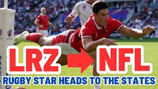 LOUIS REES ZAMMIT LEAVES RUGBY  NFL SUPERSTAR [upl. by Batista]