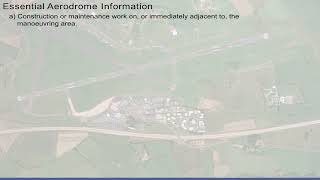 ATPL Training VFR RT Communications 31 Aerodrome Control Aircraft Essential Aerodrome Info [upl. by Kirbee]