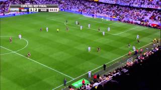 Gareth Bales Brilliant Winning Goal vs Barcelona [upl. by Falcone244]