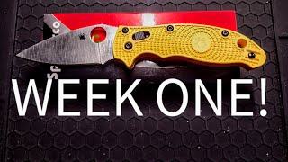 Manix 2 Lw Magnacut overview and first week of use About that Salt Life [upl. by Rickard]