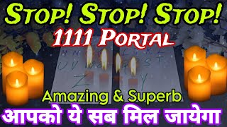 ✨1111 PORTAL😱MAJOR CHANGES🌟Tarot Hindi Readings✨Pick Your Initials✨ Timeless✨ [upl. by Naitsabas656]