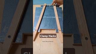 Wood Clamp Hacks wood diy [upl. by Thorne259]