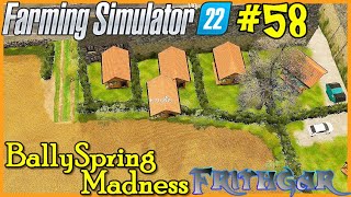 Lets Play FS22 BallySpring Madness 58 Beehives [upl. by Piggy566]